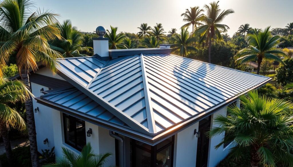 standing seam metal roofing